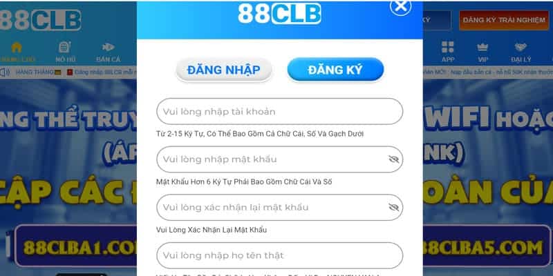 Kiểm tra thông tin trước khi nộp biểu mẫu